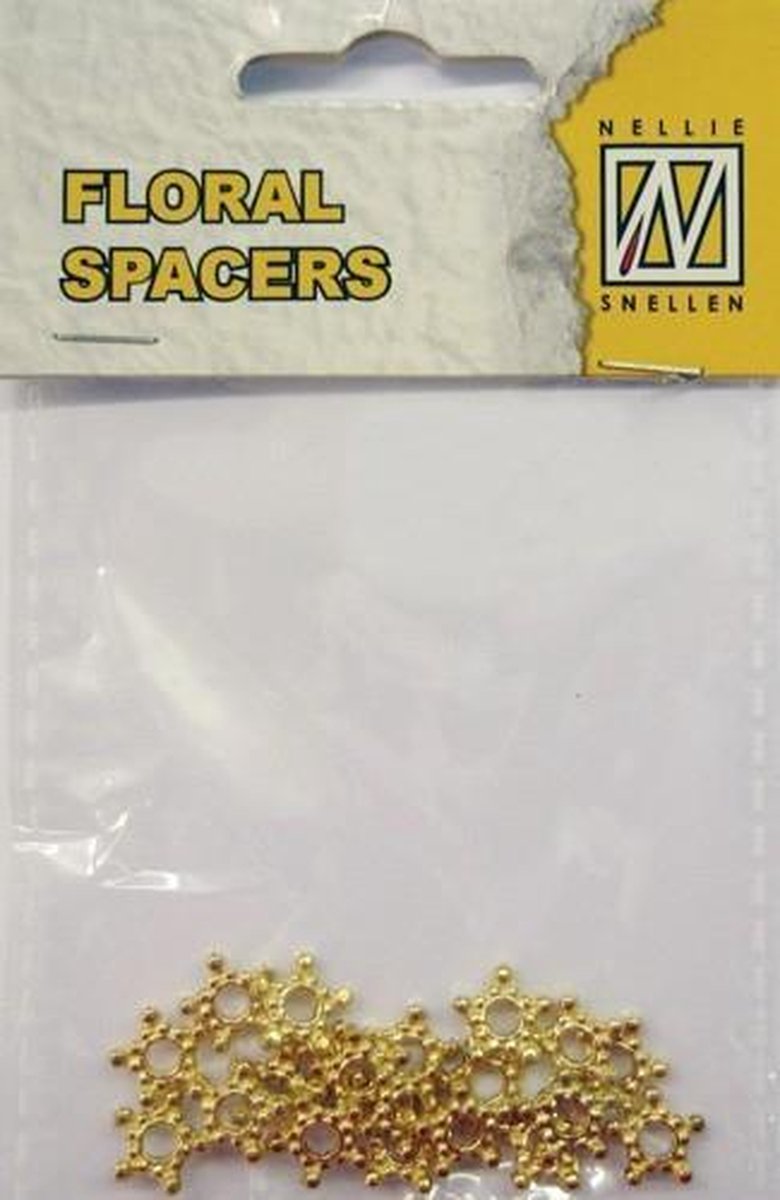 FLP-SP-010 Floral Spacers (Goud-20 stuks