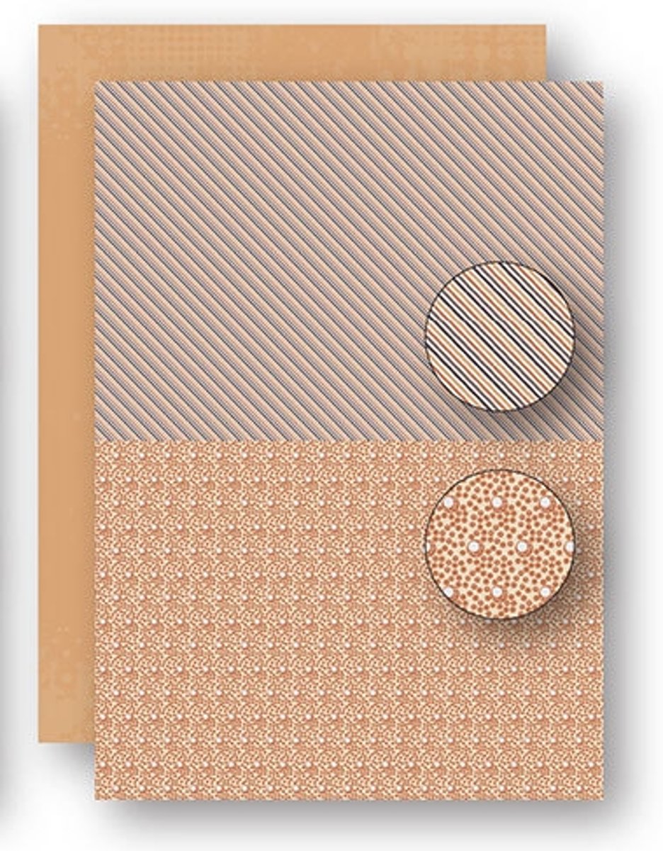 NEVA072 A4 knutselpapier kaartenpapier scrapbookpapier pakket met 5 vellen achtergrond papier Afrika print-2