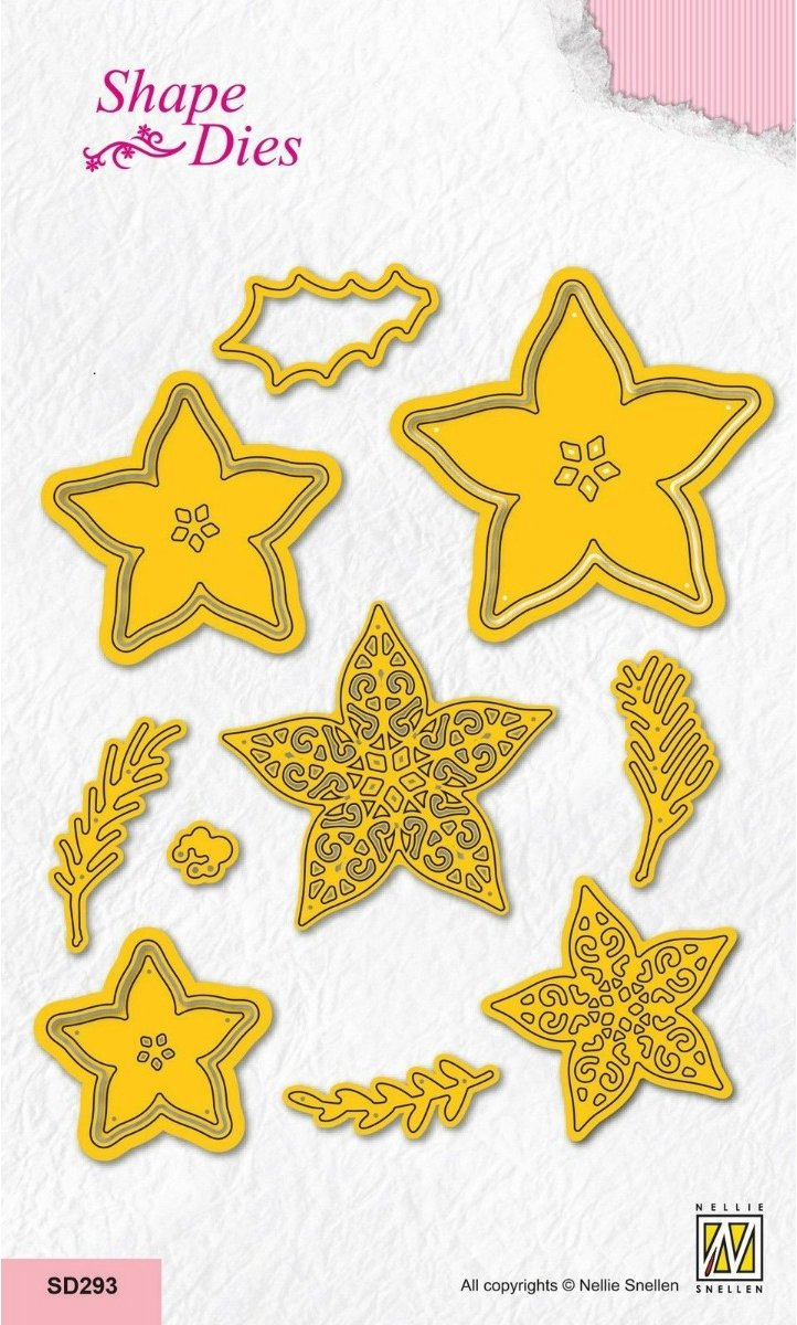 Nellies Choice • Shape Dies Bloemen en Takken 10st.