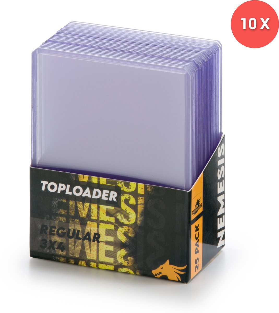 Nemesis Premium Toploader 3x4 - 25 pack - 10 stuks