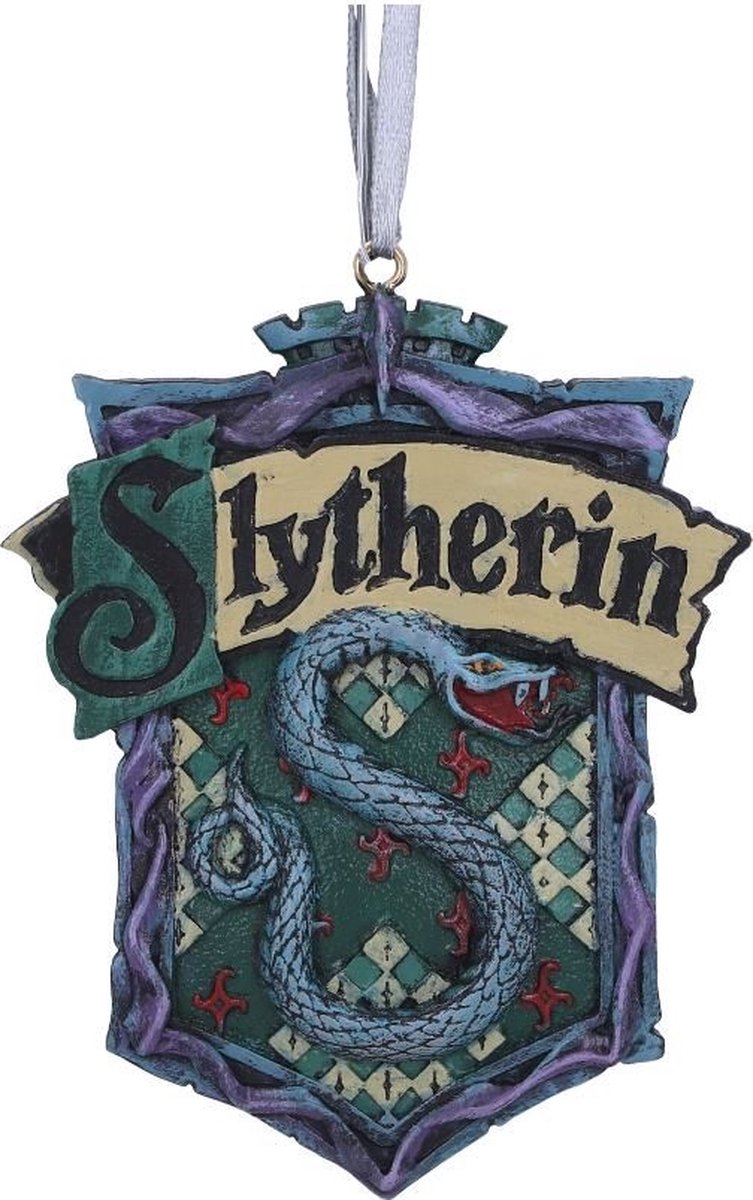 Nemesis Now Harry Potter Kerstbal Slytherin Crest Multicolours