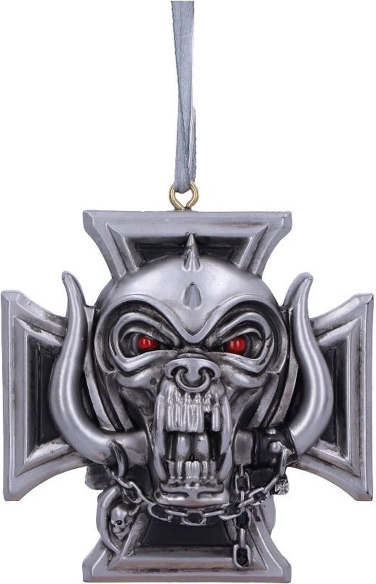 Nemesis Now Motorhead Kerstbal Warpig Cross Multicolours