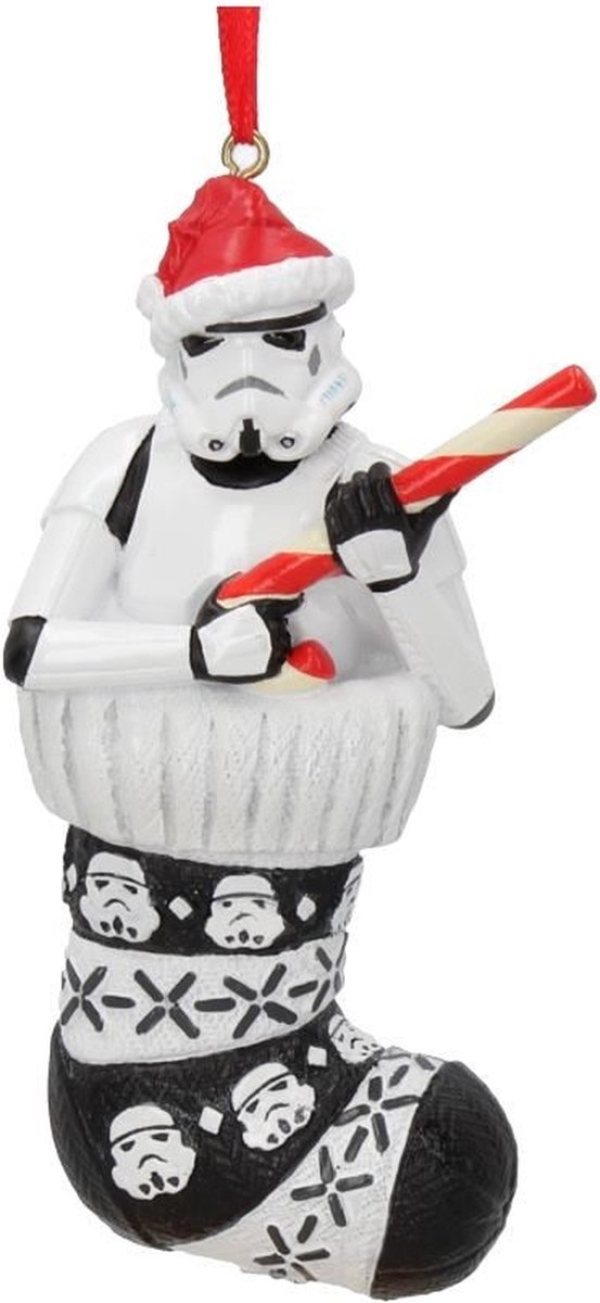 Nemesis Now Star Wars Kerstbal Stormtrooper in Stocking Multicolours