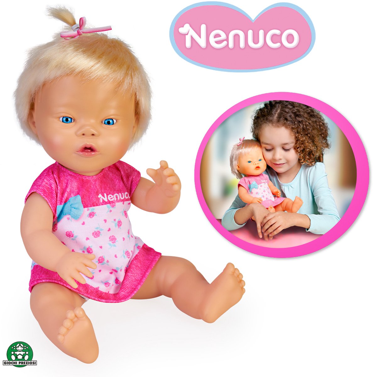 Nenuco Down Syndroom Functionele Diversiteit Babypop Roze