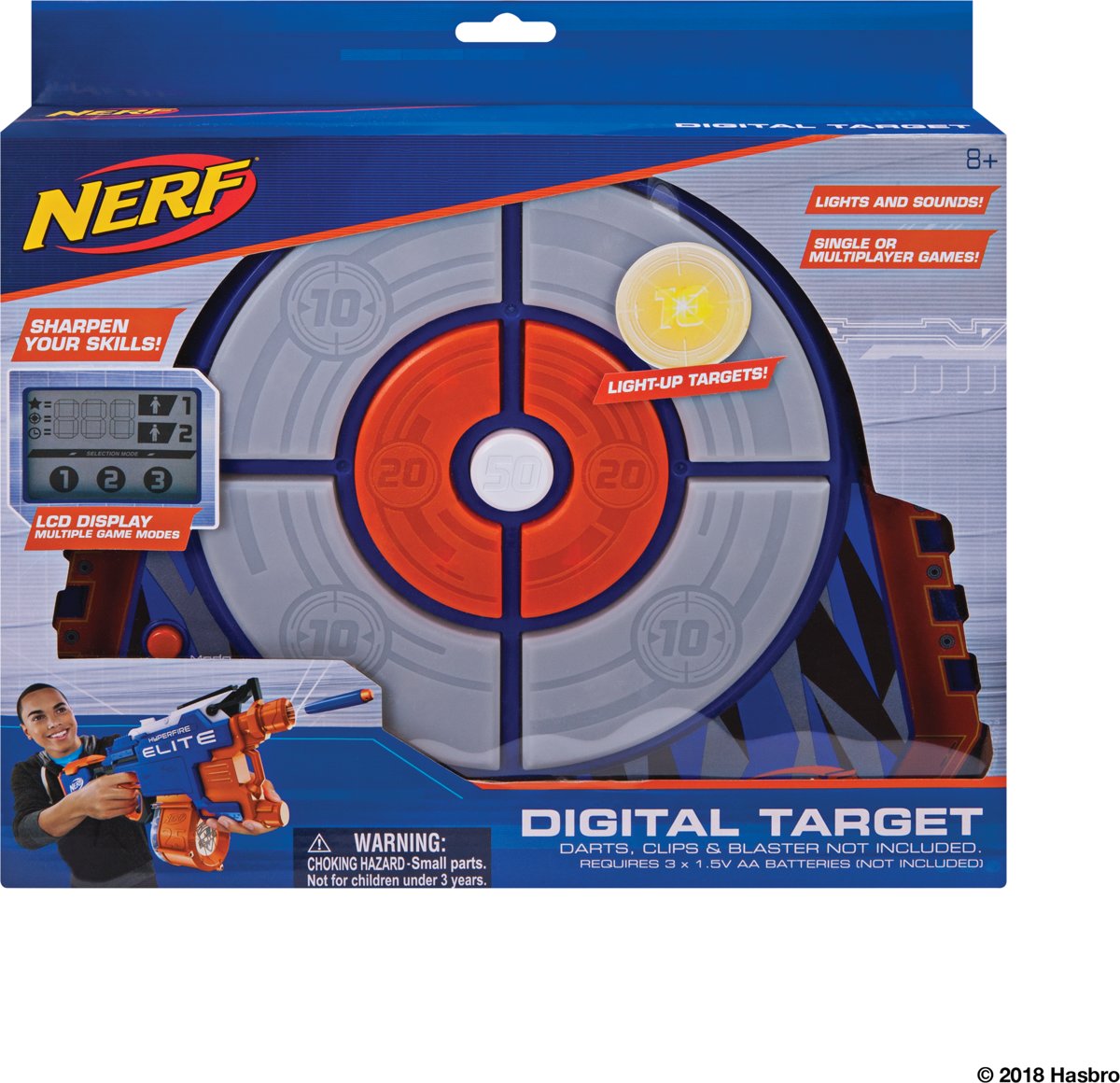 NERF ELITE Digitaal Doelwit - Schietspeelgoedaccessoires