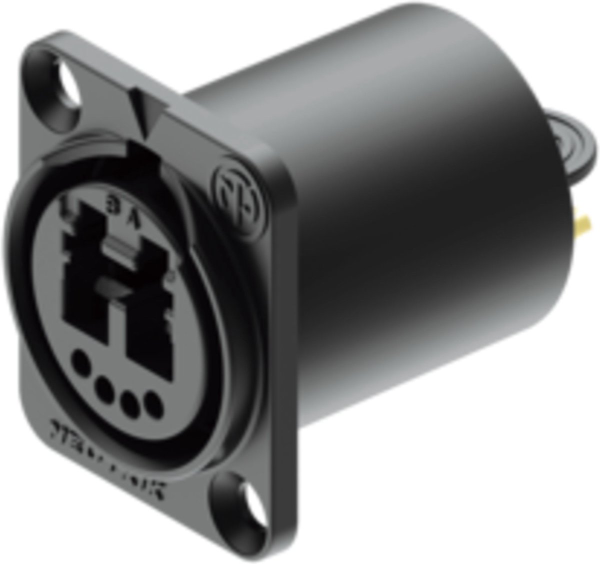 Neutrik NO2-4FDW-A opticalCON DUO - Accessoire voor licht equipment