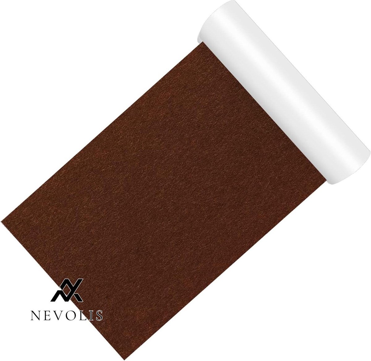 Nevolis 20 x 150 cm Dark Brown Felt Glides Furniture Pads Strong Sofa Table Chair Legs .