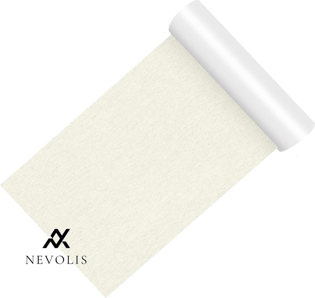 Nevolis Self Adhesive Felt Glides 20 x 150 cm - Beige Furniture Glides Multifunctional Tape .