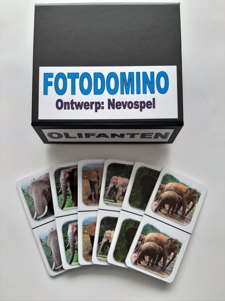 Dementie? FotoDomino Olifanten