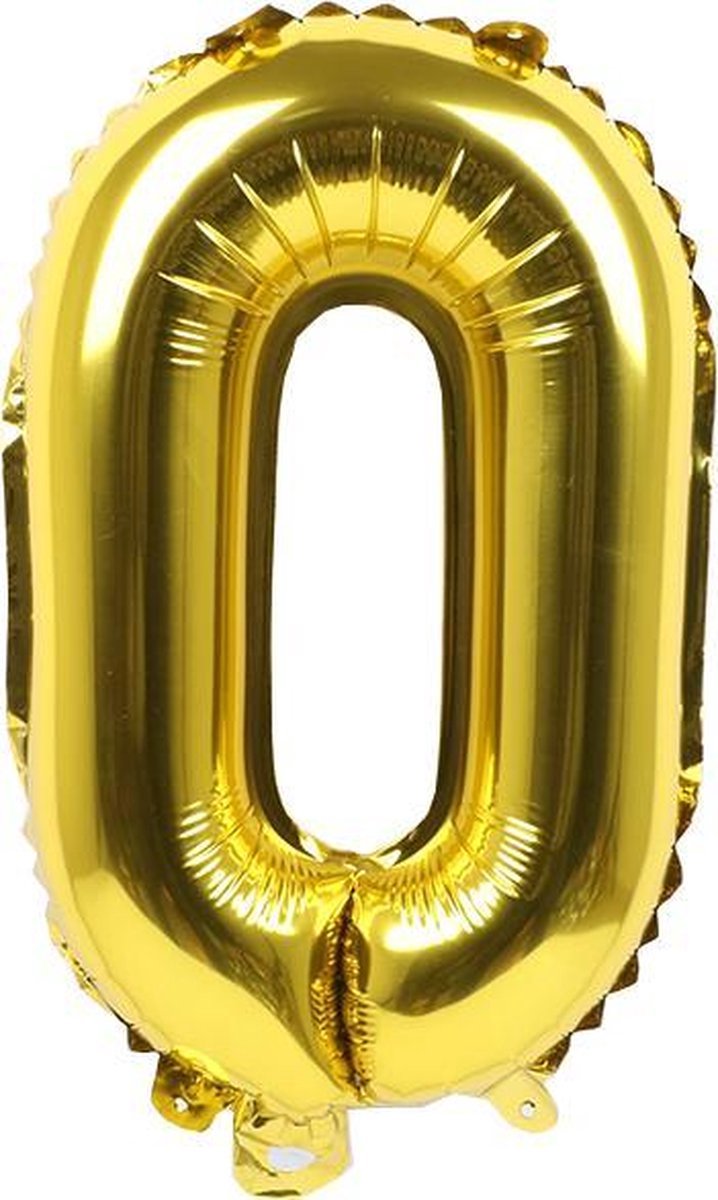 New Age Devi - 0-gouden 40cm-folieballon