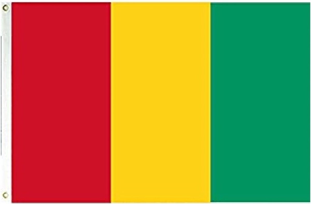 New Age Devi - Vlag - Guinea Conakry - 90 x 150 cm Voor trots en liefde voor Guinea Conakry