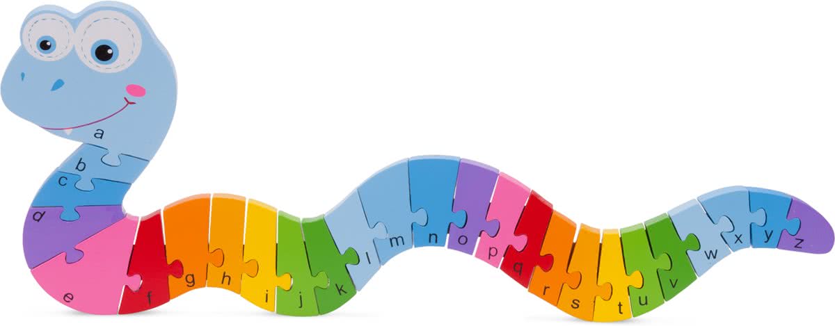 New Classic Toys - Alfabet Puzzel - Slang