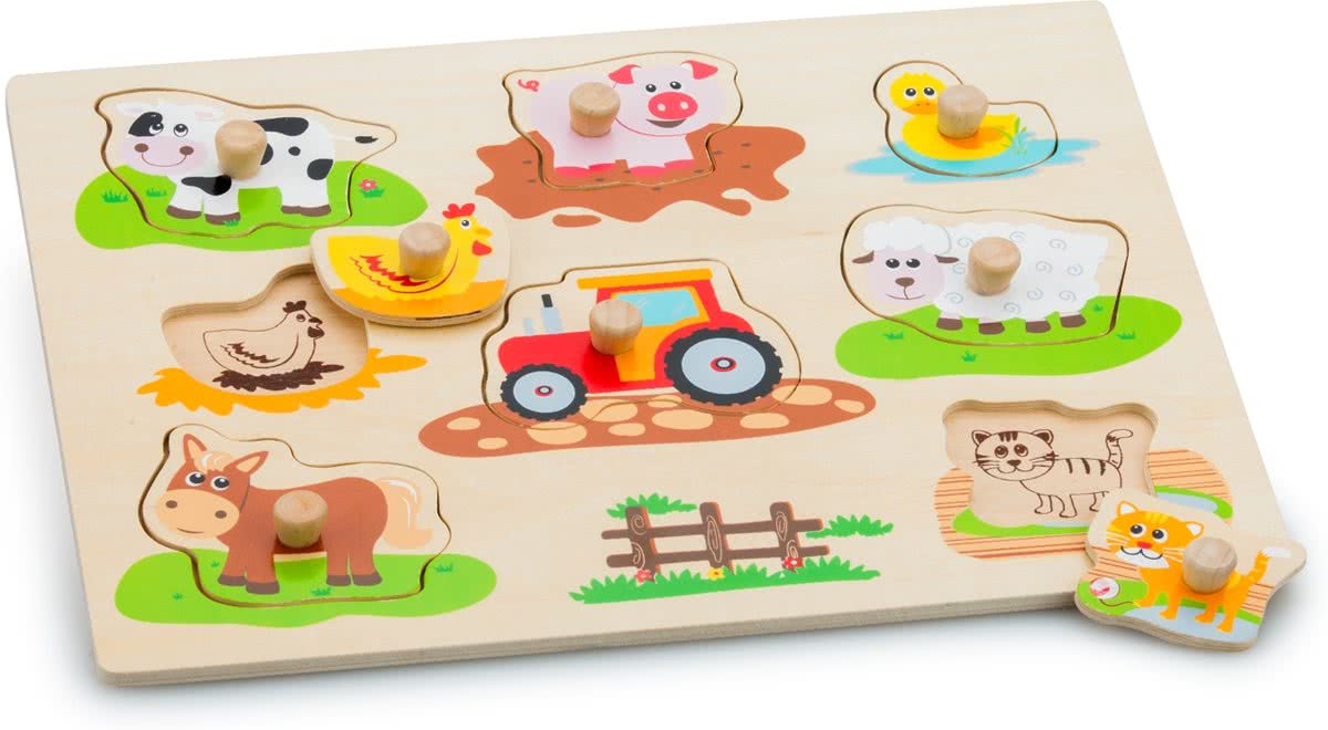 New Classic Toys - Knoppuzzel - Boerderij