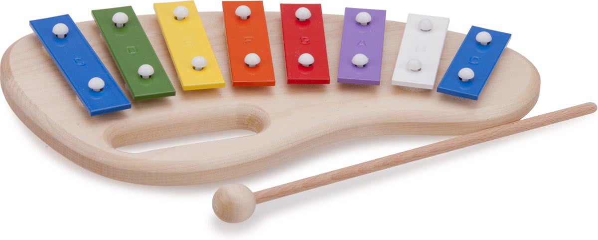   - Metallofoon met Muziekboek - 8-toons