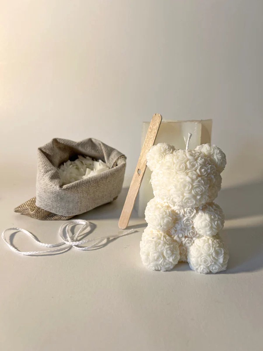 DIY Kaarsen Maak Kit - Creatief Plezier voor Iedereen - beertje