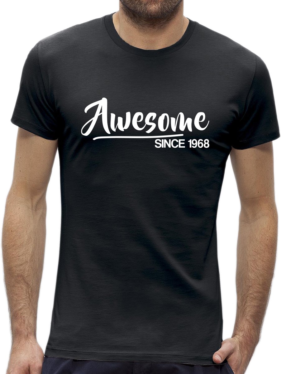 Abraham 50 jaar t-shirt / kado tip / Heren maat L / cadeau