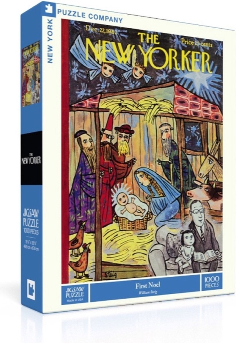 New York Puzzle Company - First Noel - 1000 stukjes puzzel