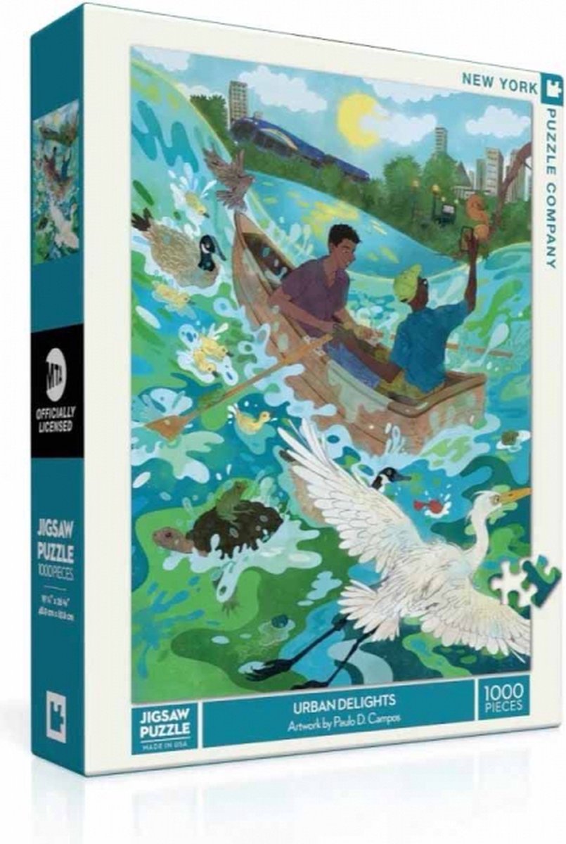 New York Puzzle Company - MTA Urban Delights - 1000 stukjes puzzel