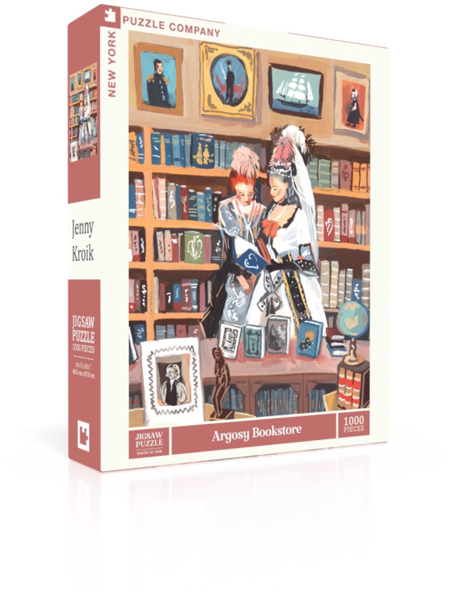 New York Puzzle Company Puzzel Argosy Bookstore - 1000 stukjes