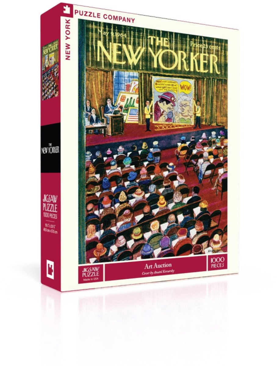 New York Puzzle Company Puzzel Art Auction - 1000 stukjes