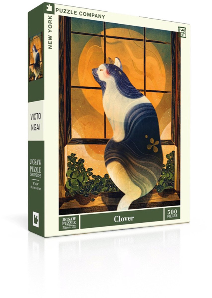 New York Puzzle Company Puzzel Clover - 500 stukjes
