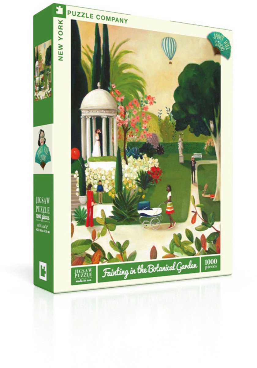 New York Puzzle Company Puzzel Fainting in the Botanical Garden - 1000 stukjes