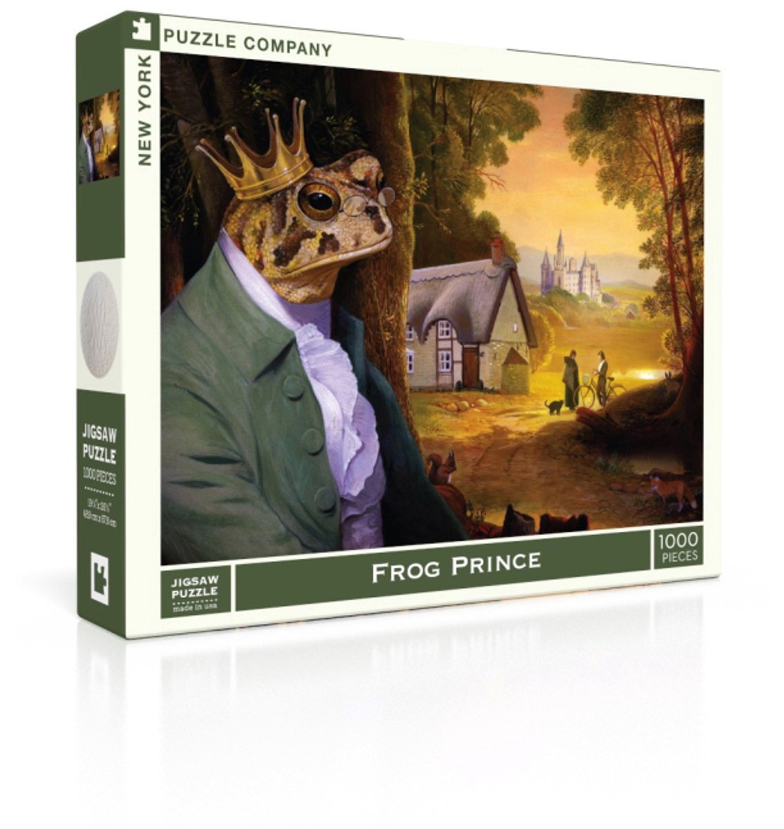 New York Puzzle Company Puzzel Frog Prince - 1000 stukjes