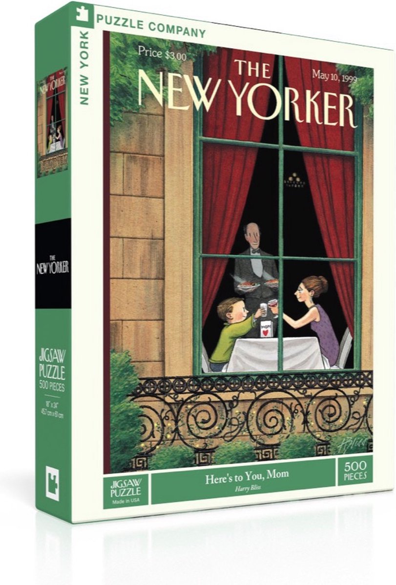 New York Puzzle Company Puzzel Heres to You, Mom - 500 stukjes