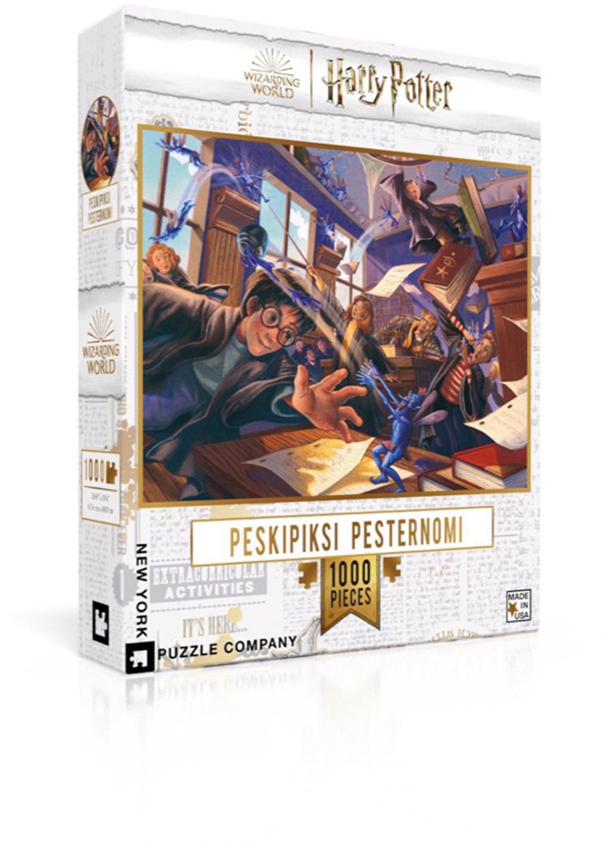 New York Puzzle Company Puzzel Peskipiksi Pesternomi - 1000 stukjes
