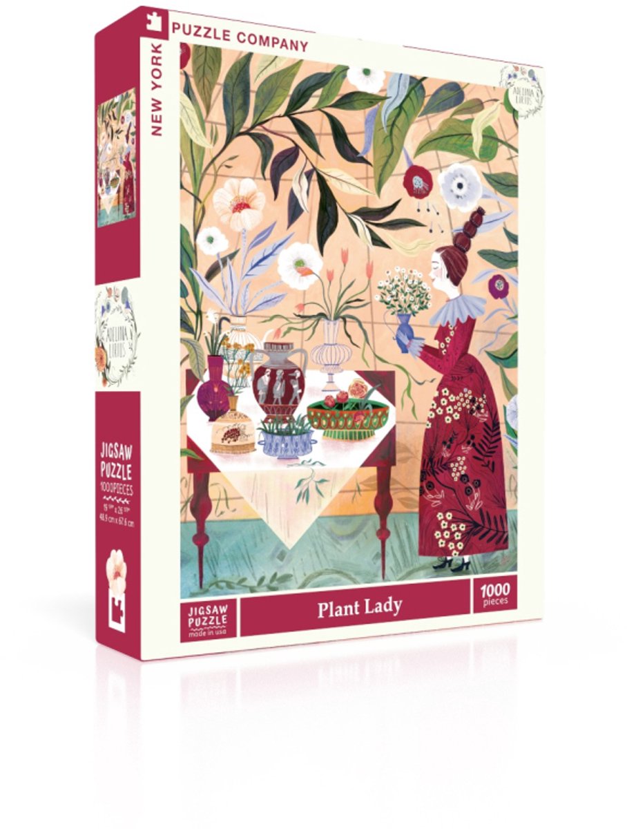 New York Puzzle Company Puzzel Plant Lady - 1000 stukjes