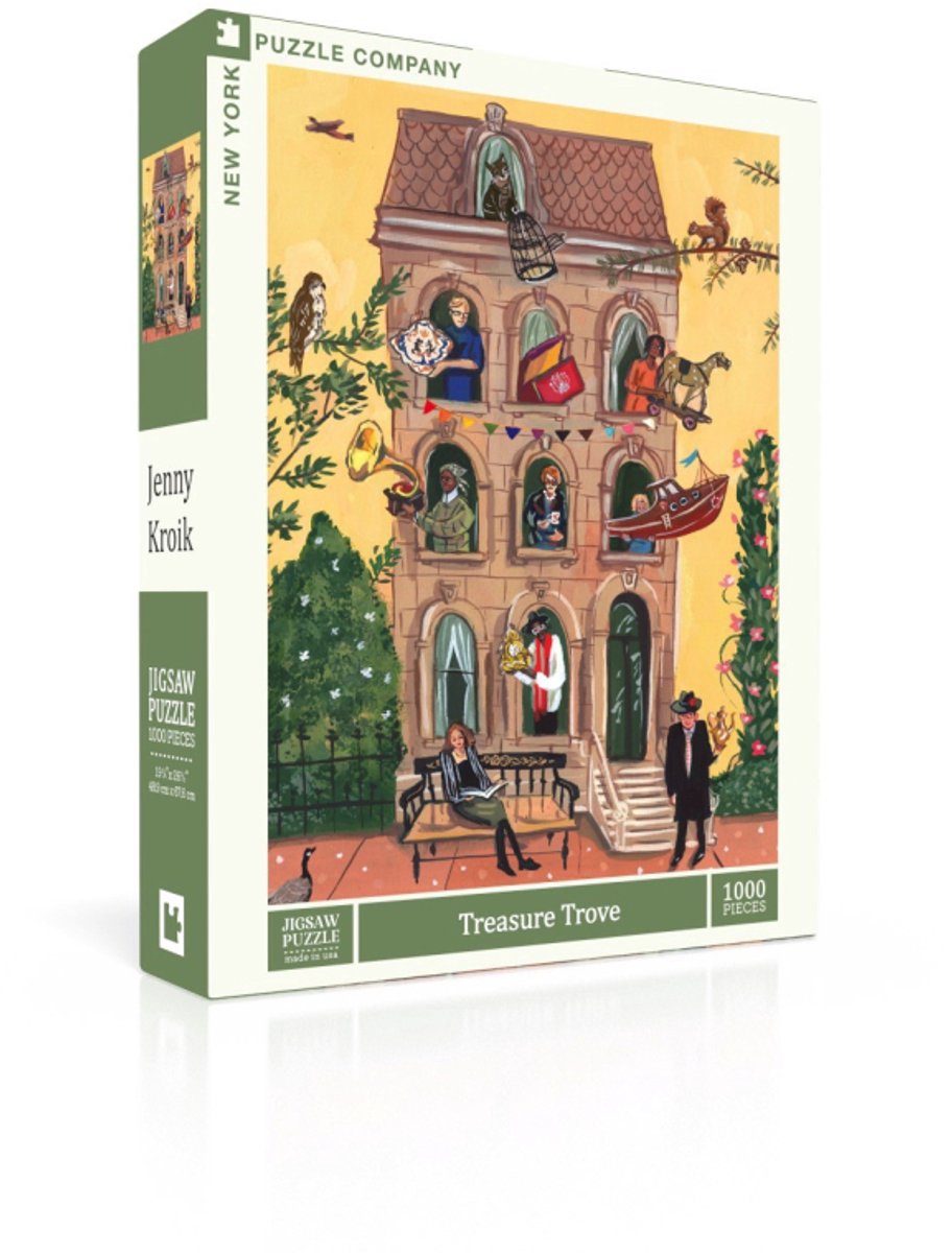 New York Puzzle Company Puzzel Treasure Trove - 1000 stukjes