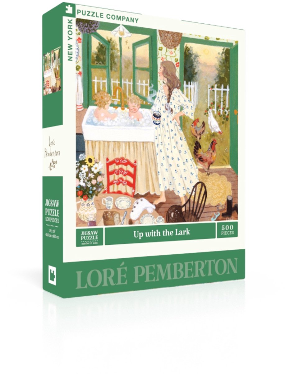 New York Puzzle Company Puzzel Up with the Lark - 500 stukjes