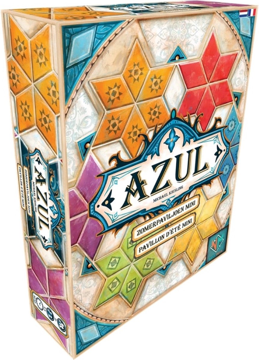 Next Move Games - Azul Zomerpaviljoen Mini – Bordspel - Geschikt voor 2-4 Spelers