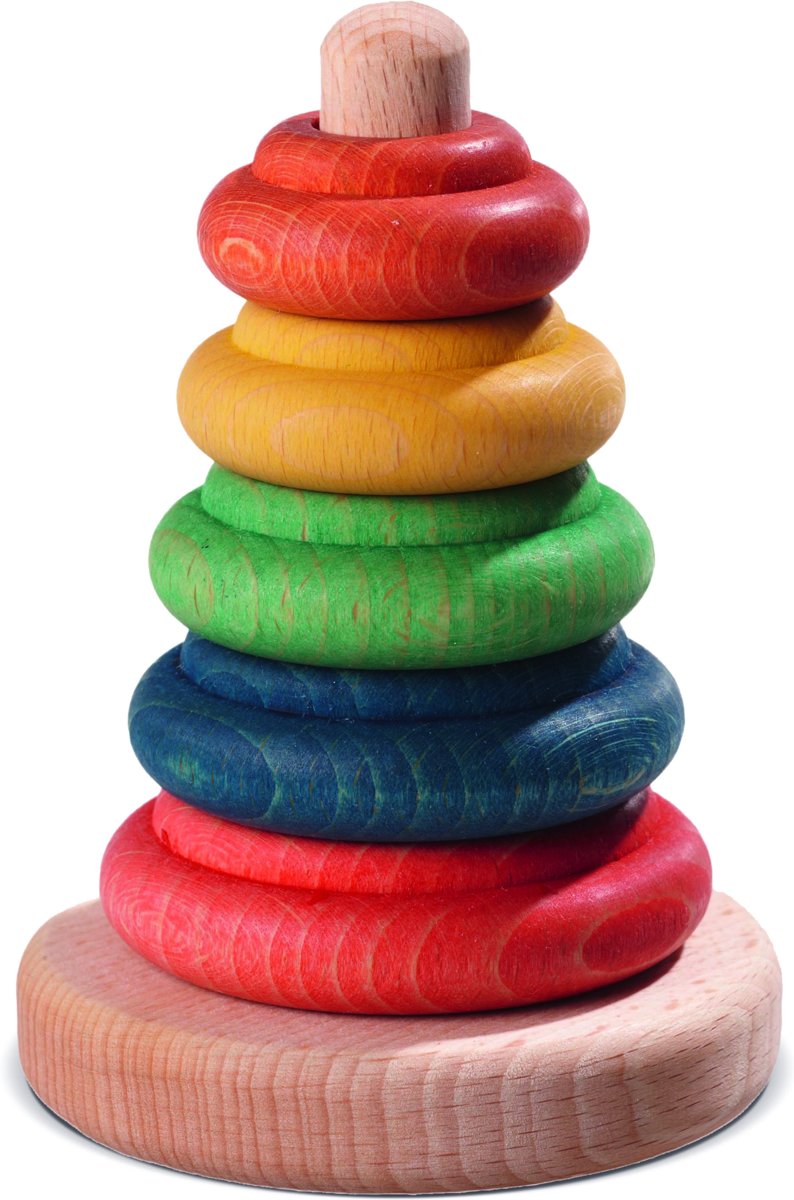 nic houten speelgoed Stecksäule Classic (Bio)