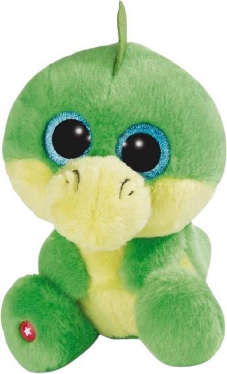 Nici Knuffeldraak Glubschis Mcdamon Junior 15 Cm Pluche Groen