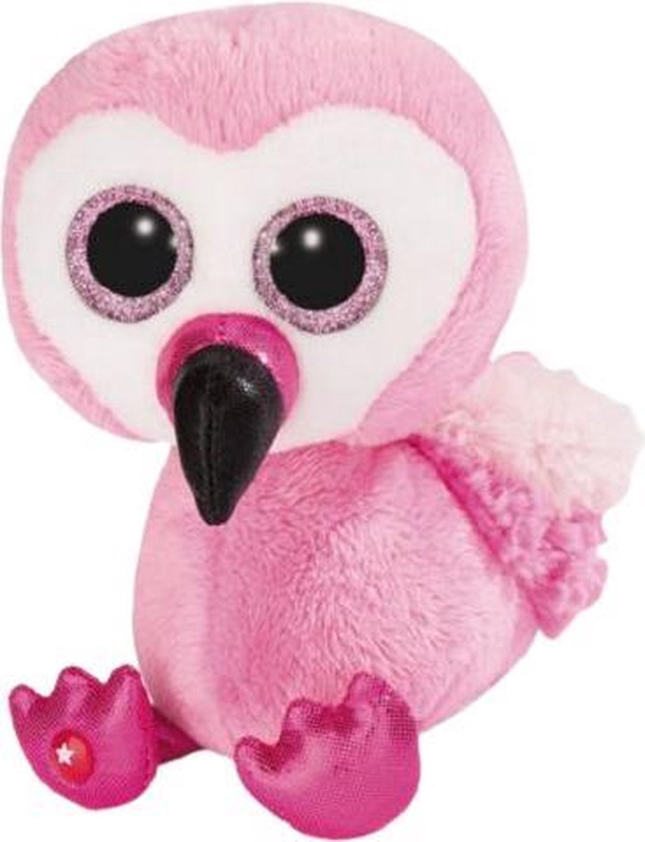 Nici Knuffelflamingo Glubschis Fairy-fay 15 Cm Pluche Roze