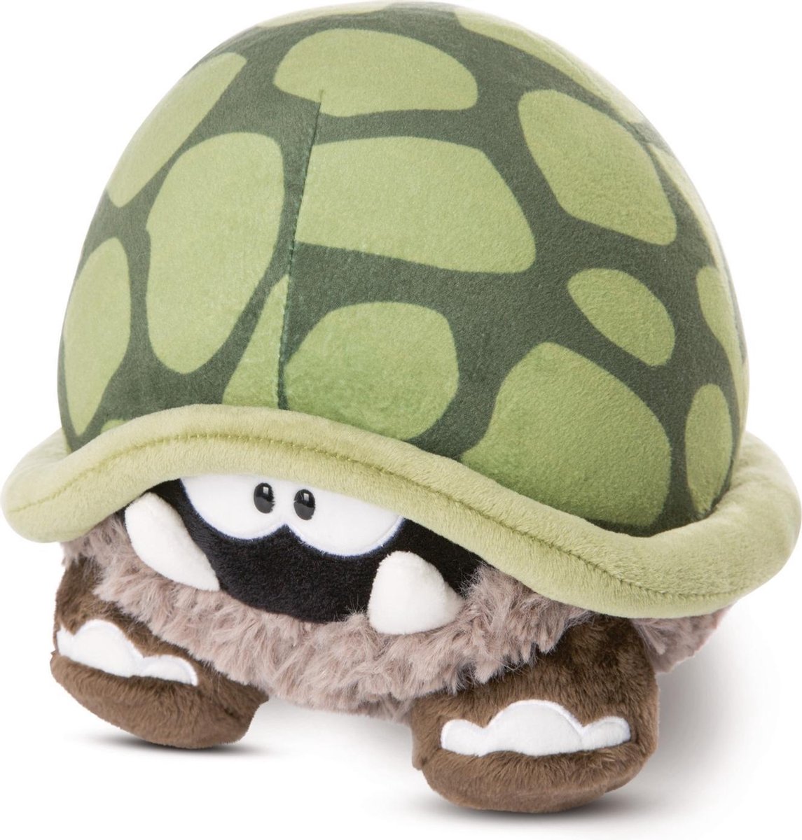 Nici Knuffelschildpad Helmut Junior 32 Cm Polyester Groen