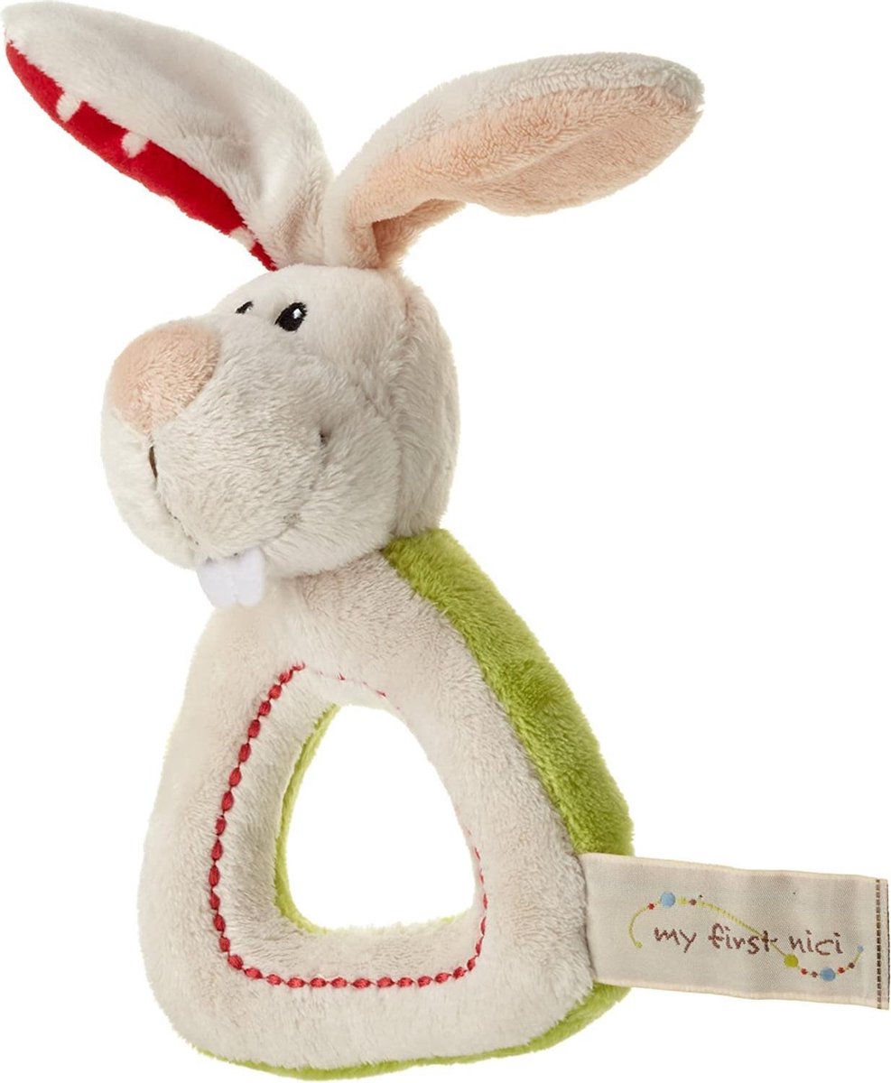 Nici Rammelaar Konijn 15 Cm Pluche Wit