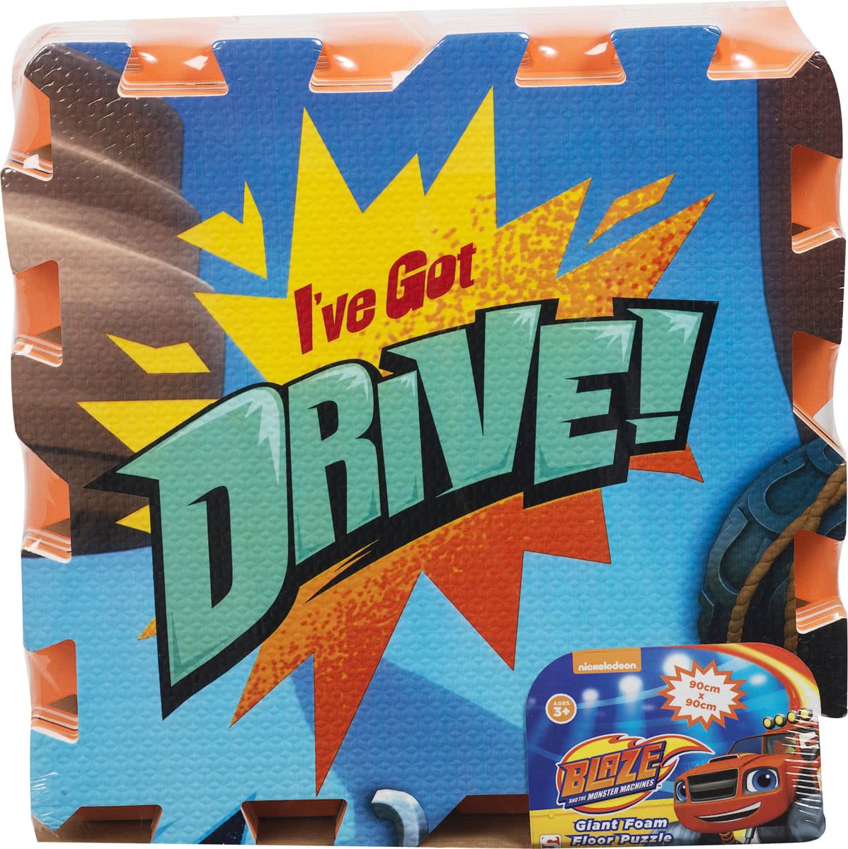 Blaze 9 delige schuim puzzel