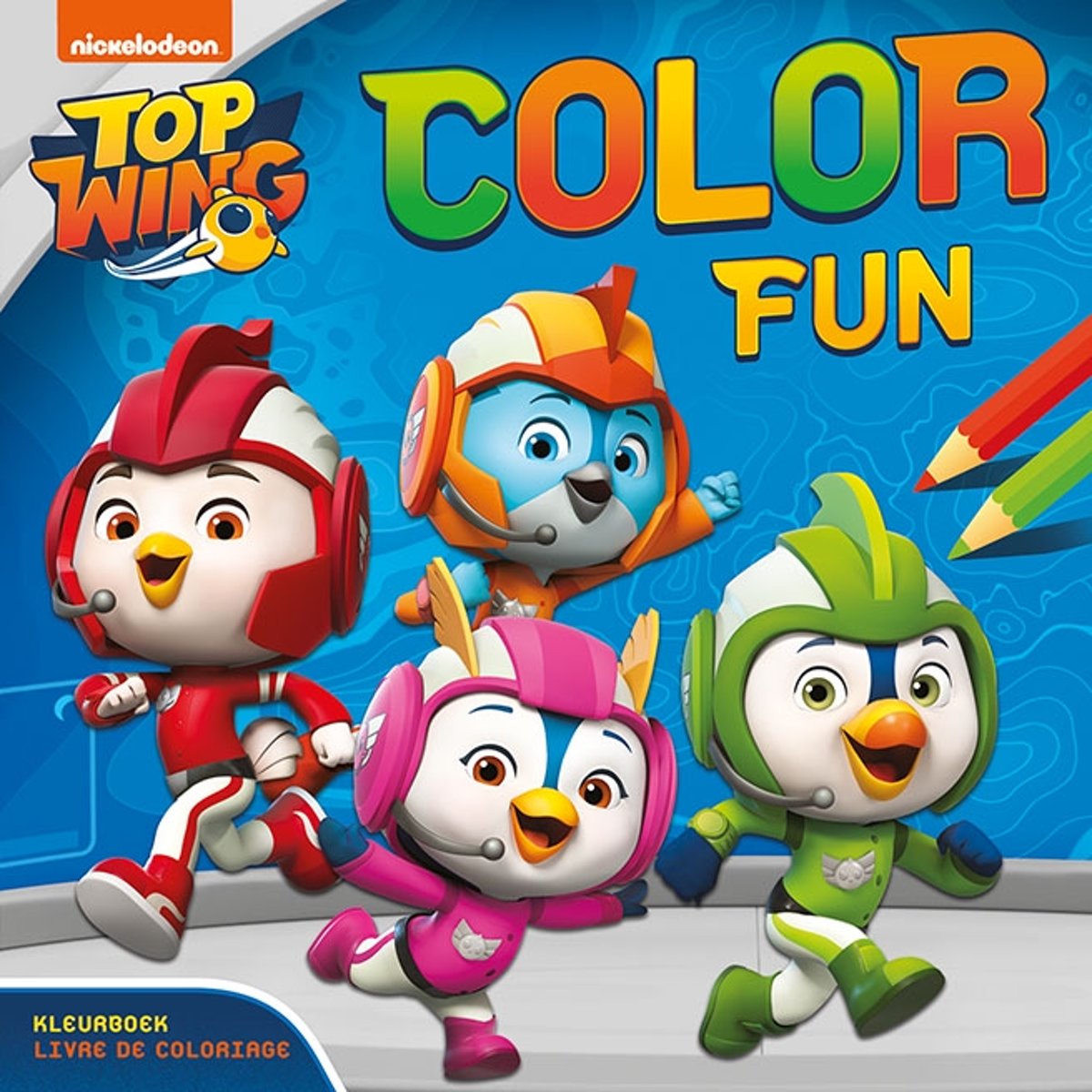 Nickelodeon Kleurboek Top Wing Color Fun