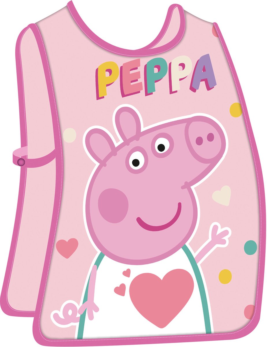 Nickelodeon Kliederschort Mouwloos Peppa Pig Pvc Roze One-size