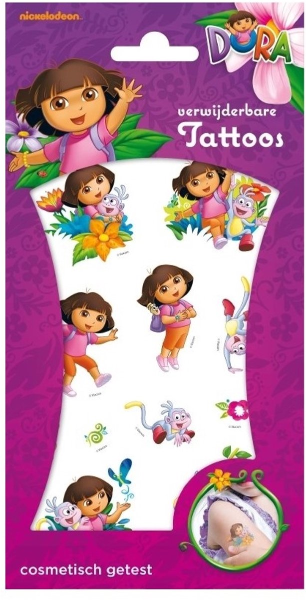 Tijdelijke Tattos Dora