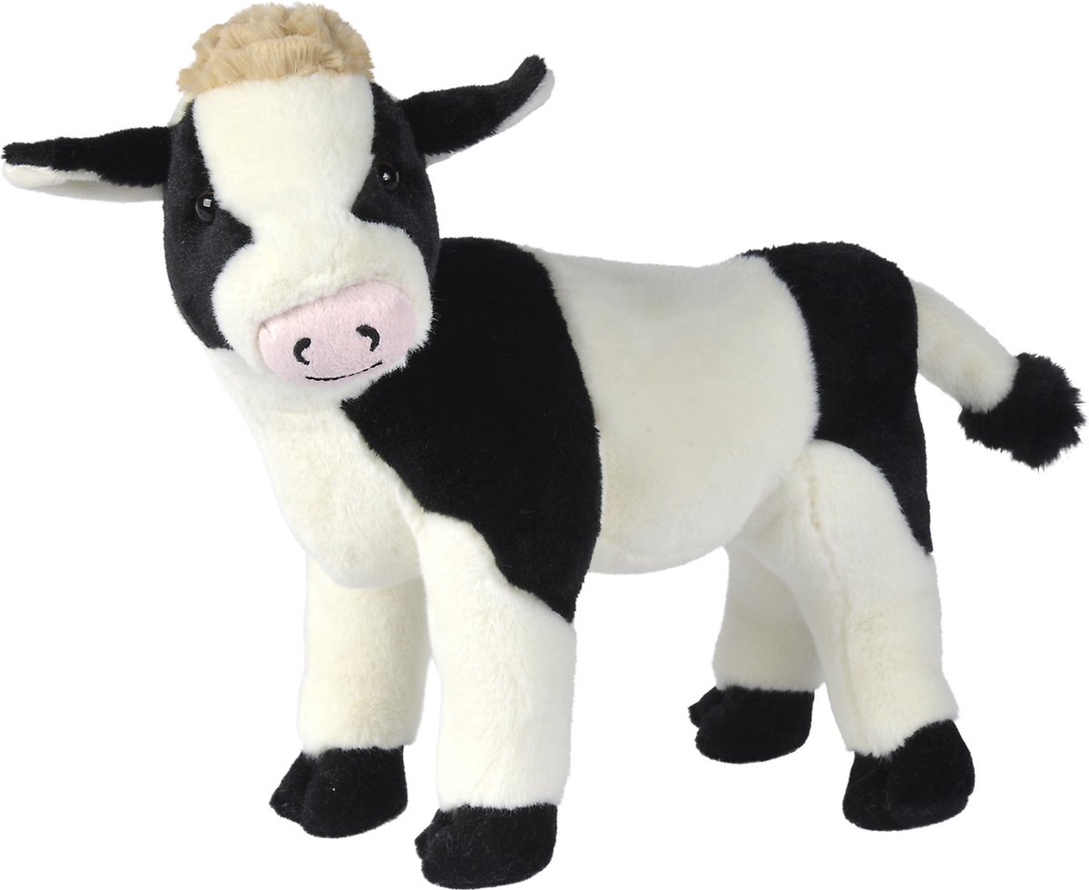 Nicotoy - Koe - Knuffel - Pluche - 28cm