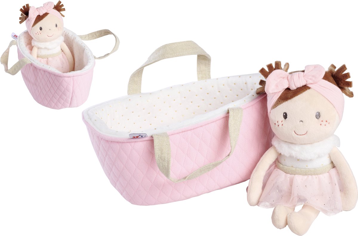 Nicotoy - Lily in mandje - Pop - Knuffel - Pluche
