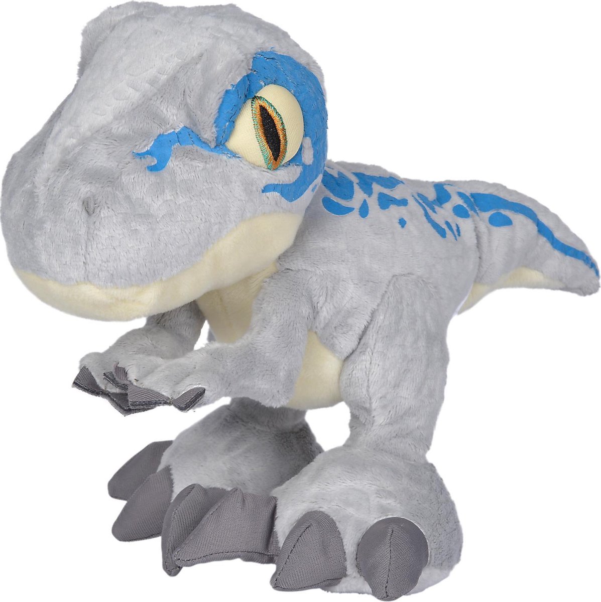   Knuffel Jurassic World Blue 46 Cm Pluche Grijs