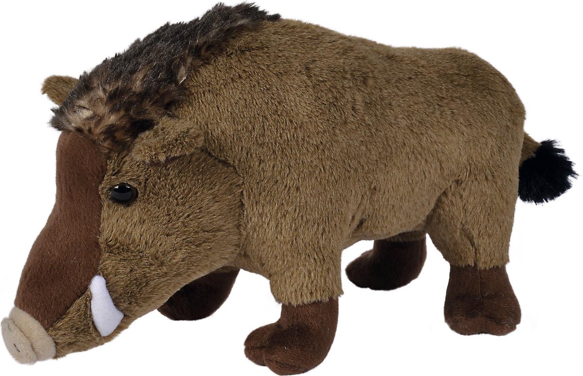 Nicotoy Wild zwijn 30cm - knuffel