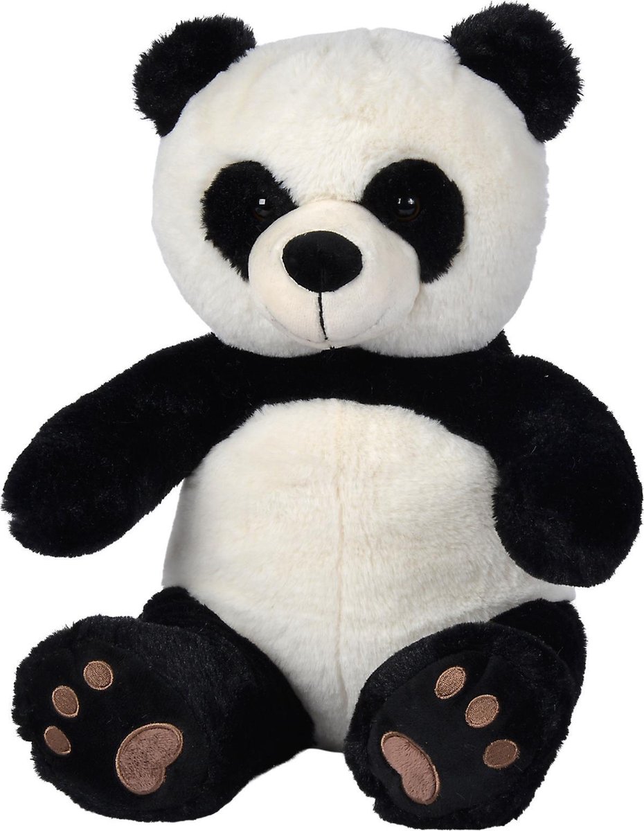 Nicotoy Zittende Panda 33cm