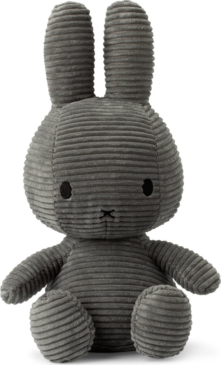 Miffy Corduroy Grey - 33 cm - 13