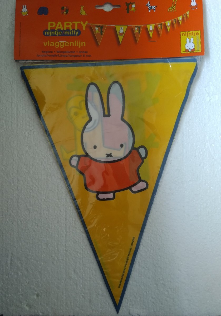 Vlaglijn 6mtr Nijntje