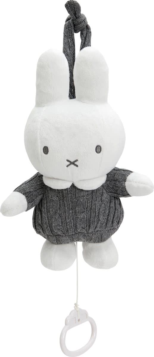 Nijntje Gebreid Muziekdoosje - Grijs